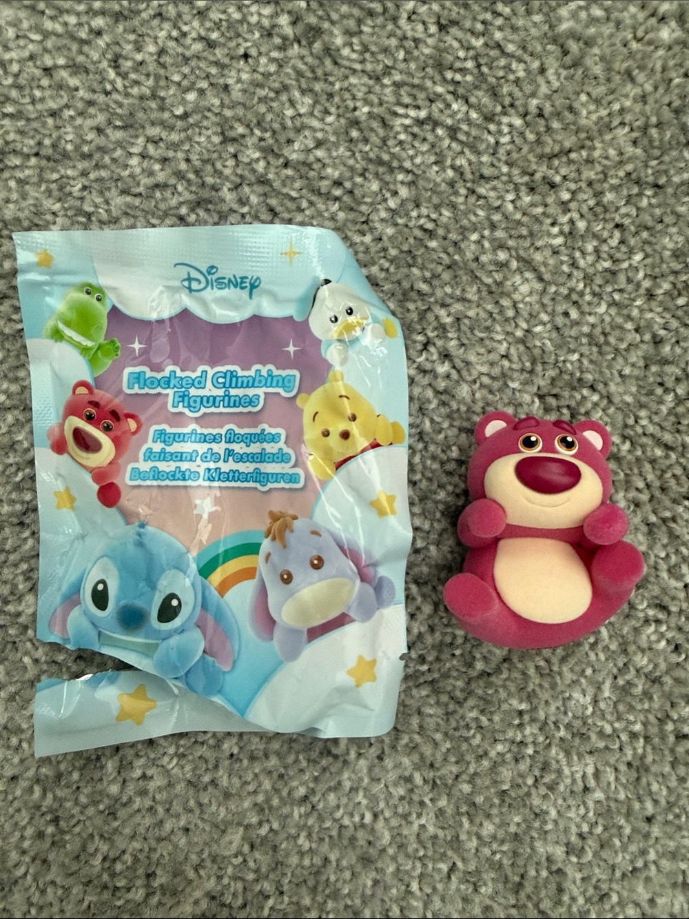 Disney/Pixar Lotso Flocked Climbing Figurine